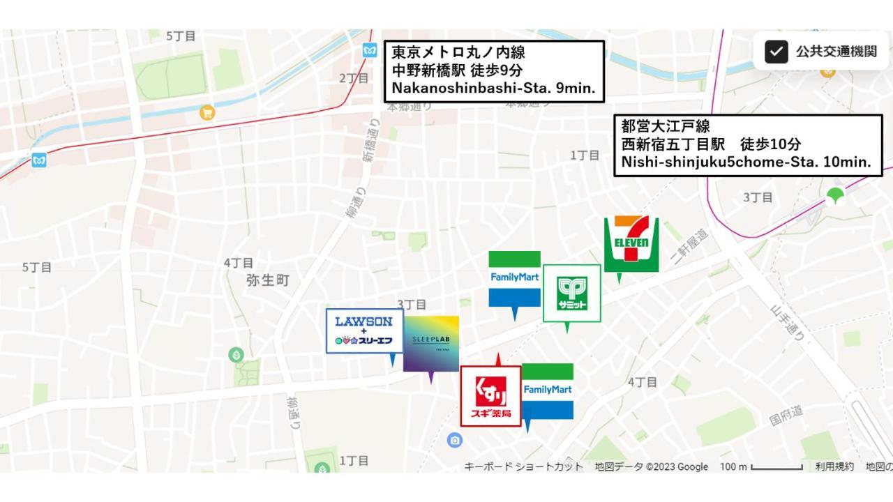 Sleeplab The Stay 西新宿annex【睡眠特化型ホテル】 Tokyo prefektur Exteriör bild